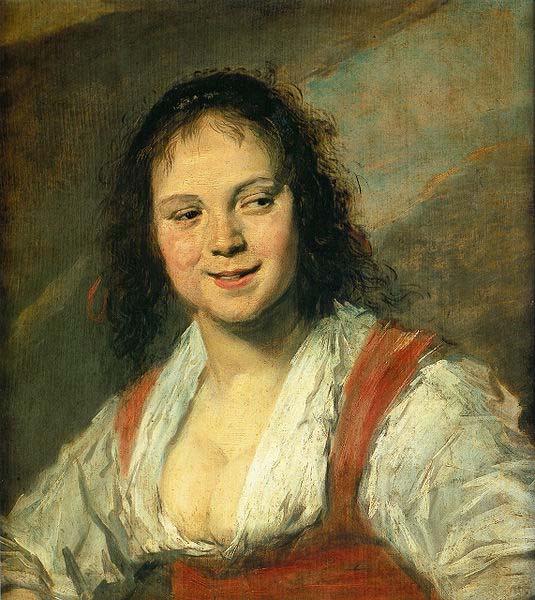 Frans Hals Gypsy Girl Norge oil painting art